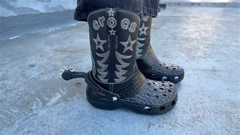 cowboystiefel crocs|Giddy